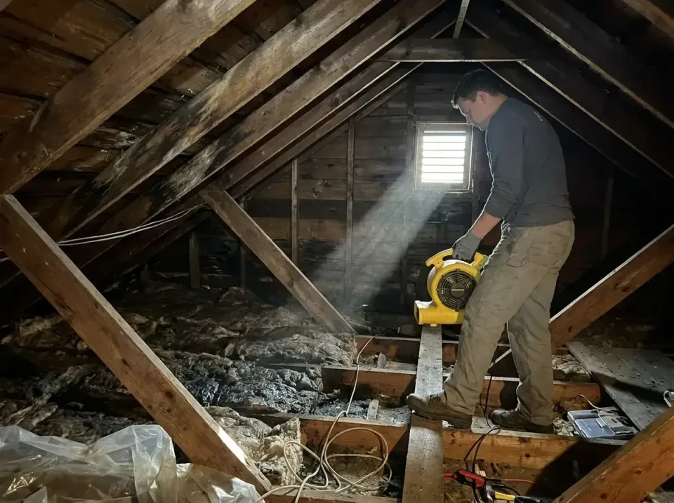 attic-water-damage-drying-proc-007 — frequently asked questions, Emergency Water Extraction & 24/7 Flood Response in Monaca,…